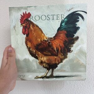 Rooster Canvas Art